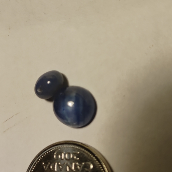 Blue Sapphire Cabochon #69 - Picture 3 of 4